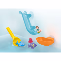 Playmobil Toboggan aquatique et animaux marins - Vue supplémentaire 7