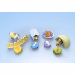 Playmobil Junior : Maison des animaux