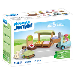 Playmobil Junior : Etal de fruits et légumes bio