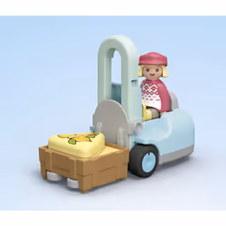 Playmobil Junior : Etal de fruits et légumes bio - Vue supplémentaire 4