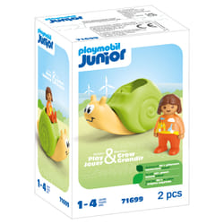 Playmobil Enfant avec escargot à bascule Junior