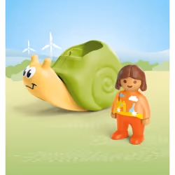 Playmobil Enfant avec escargot à bascule Junior - Vue supplémentaire 4