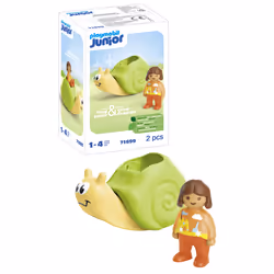 Playmobil Enfant avec escargot à bascule Junior - Vue supplémentaire 5