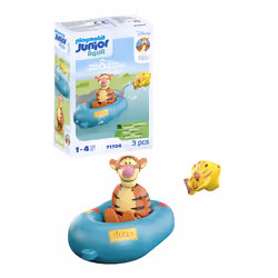 Playmobil Junior & Disney : Tigrou avec canot - Vue supplémentaire 5