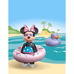 Playmobil Junior & Disney : Minnie avec bouée