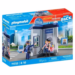 Playmobil Salle d'interrogatoire de police, 3 an(s), Multicolore, Plastique