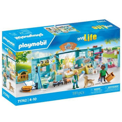 Playmobil Hôtel des animaux soigneurs accessoires