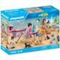 Playmobil Bar à chats avec 6 chats et personnages