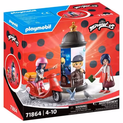 Playmobil Rollerfahrt durch Paris, Action/Aventure, 4 an(s), Multicolore