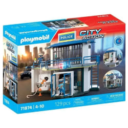 Playmobil City Action Poste de police avec salle de recherches