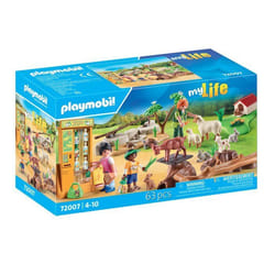 PLAYMOBIL 72007 Découverte des animaux à la ferme My Life Le Zoo 63 pièces Dès 4 ans