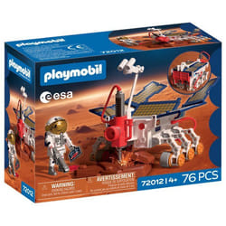 PLAYMOBIL 72012 Rover dexploration sur Mars de lESA Lespace 76 pièces dès 4 ans