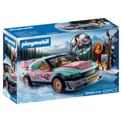 PLAYMOBIL 72062 Voiture de rallye Véhicule de course 68 pièces Dès 4 ans