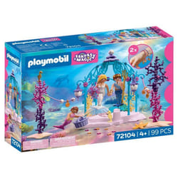 PLAYMOBIL 72104 Mariage des sirènes Princesses Fantasy & Magic 99 pièces Dès 4 ans