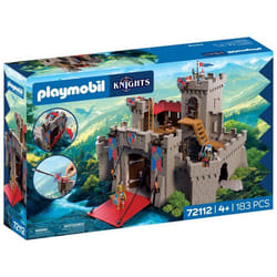 PLAYMOBIL 72112 Château-fort des chevaliers du Lion Adventure les chevaliers 183 pièces dès 4 ans