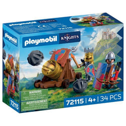 PLAYMOBIL 72115 Canon des chevaliers du Lion Adventure les chevaliers 34 pièces dès 4 ans