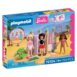 PLAYMOBIL 72124 Barbie Cabine de plage 54 pièces Dès 4 ans