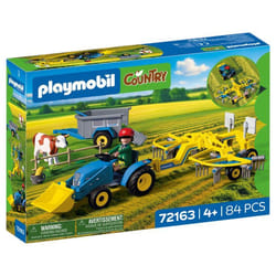 PLAYMOBIL Country 72163 Petit tracteur avec andaineur à foin