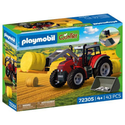 PLAYMOBIL Country 72305 Tracteur fourche à paille