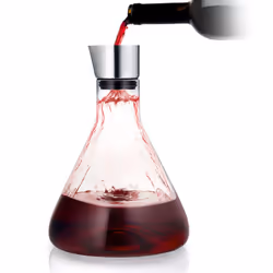 Blomus DELTA carafe à vin 2 L Verre, Silicone