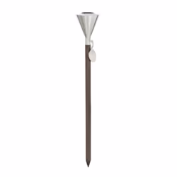 Blomus ORCHOS torche de jardin Acier inoxydable Gel