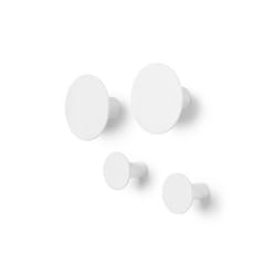 Blomus 65798 crochet pour rangement à usage domestique Intérieure Crochet de cuisine Blanc 4 pièce(s)