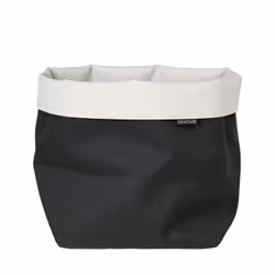 Blomus Panier de rangement salle, Panier de rangement, Anthracite, Rectangulaire, Rayon, Viscose, Monochromatique, 230 mm