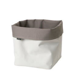 Blomus 69036 Boîte de rangement Panier de rangement Rectangulaire Rayon, Viscose Taupe