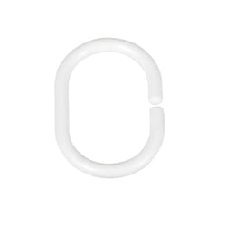 WENKO Anneaux Rideaux 12 pcs. Blanc