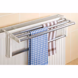 WENKO 3704500 Support de serviette Mural Blanc