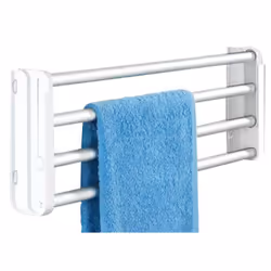 WENKO 3704500 Support de serviette Mural Blanc