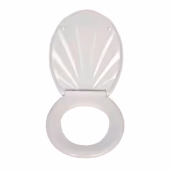 WENKO 18442100 Abattant rigide Duroplast Blanc