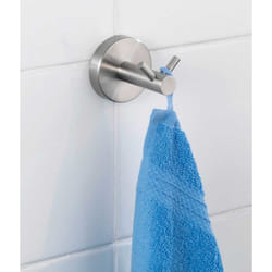 WENKO 19610100 Crochet pour serviette Mural Argent