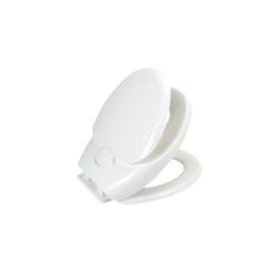 WENKO Family Abattant rigide Plastique, Thermoplastique Blanc
