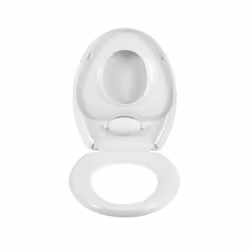 WENKO Family Abattant rigide Plastique, Thermoplastique Blanc
