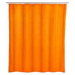 WENKO 20039100 rideau de douche Anneau Polyester Orange