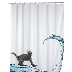 WENKO 20052500 rideau de douche Polyester Multicolore