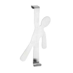 WENKO Crochet de porte Boy Mat acier inox