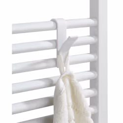 WENKO Crochet radiateurs Blanc 2 pcs.