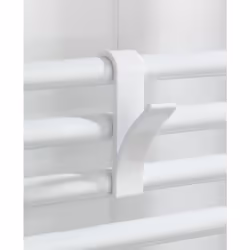 WENKO Crochet radiateurs Blanc 2 pcs.
