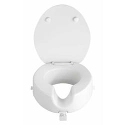 WENKO 20063100 Abattant rigide Polyuréthane (PU), Polyvinyl chloride (PVC) Blanc