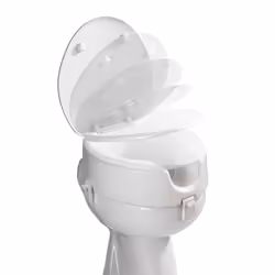 WENKO 20063100 Abattant rigide Polyuréthane (PU), Polyvinyl chloride (PVC) Blanc