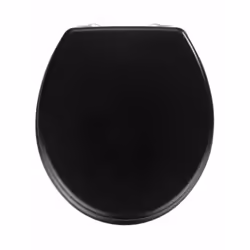 WENKO 20077100, Allongé, Abattant rigide, Noir, Panneaux MDF, 37 cm, 41 cm