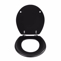 WENKO 20077100 Abattant rigide Panneaux MDF Noir