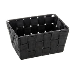 WENKO Panier de rangement Adria Mini long Noir panier de bain