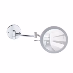 WENKO Power-Loc Miroir mural LED Aura fixer sans percer avec cadre en acrylique