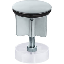 Bouchon d'évier, Bonde Lavabo, chromé, ø 3,85 cm - Wenko