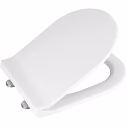 Description générale L'abattant WC premium blanc Habos est fabriqué en thermoplastique haut de gamme, offrant à la fois durab ...