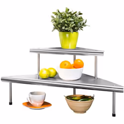 L' étagère de cuisine à deux niveaux de Massivo DUO vous aidera à organiser l'espace de manière intelligente. Il est conçu po ...