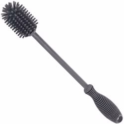 Une brosse unique permet de nettoyer efficacement les ustensiles de cuisine hauts tels que les tasses, les cruches, les casse ...